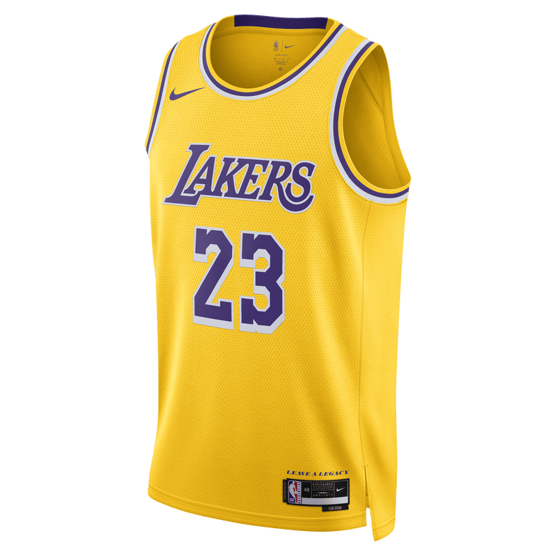 Nike LeBron James Los Angeles Lakers Icon Jersey #23 2022/23 - DN2009-733