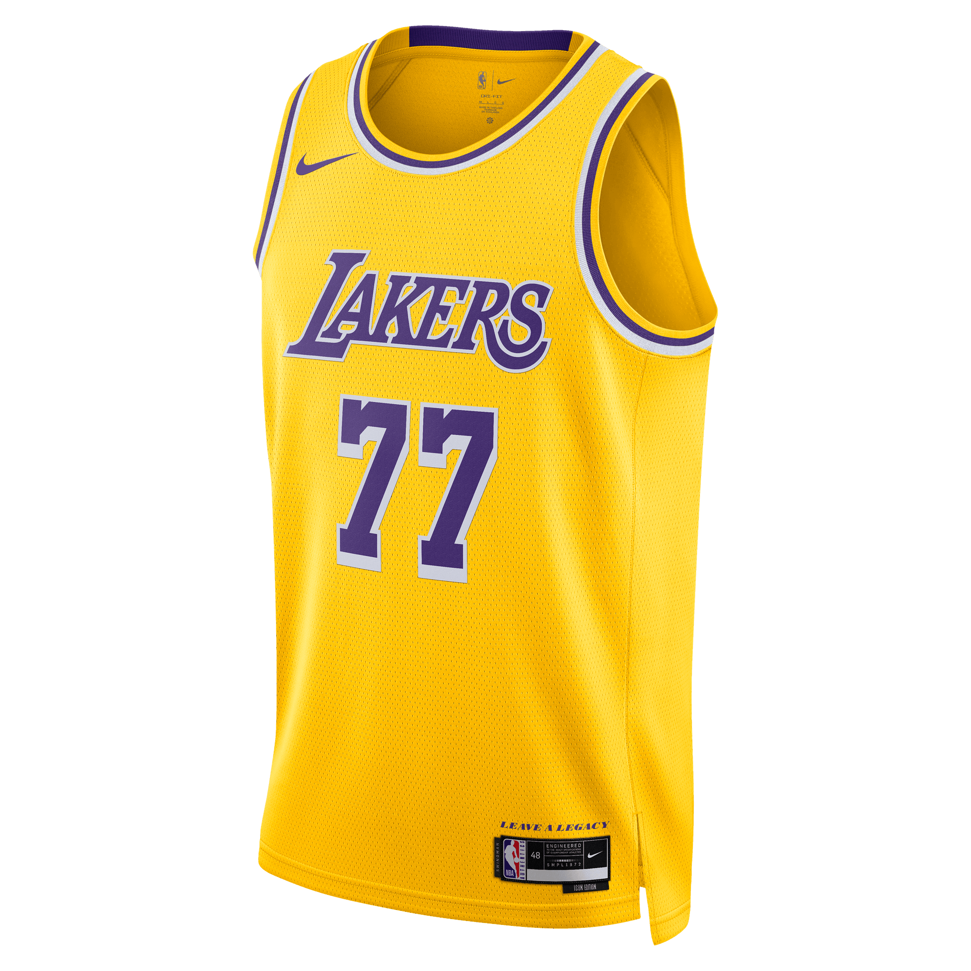 luka doncic anthracite jersey