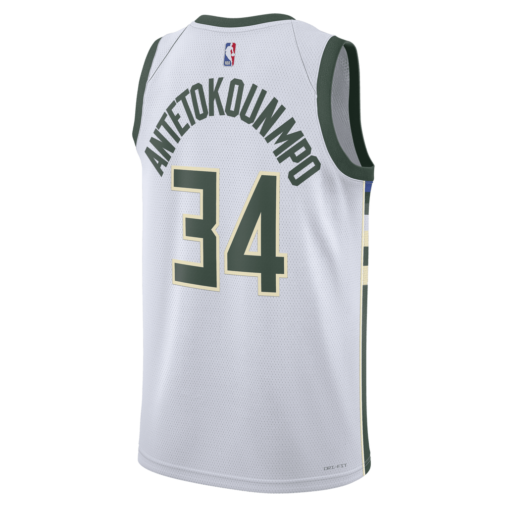 Nike Swingman Giannis Antetokounmpo Association Jersey 2022/23 (Milwaukee Bucks) DN2084-100