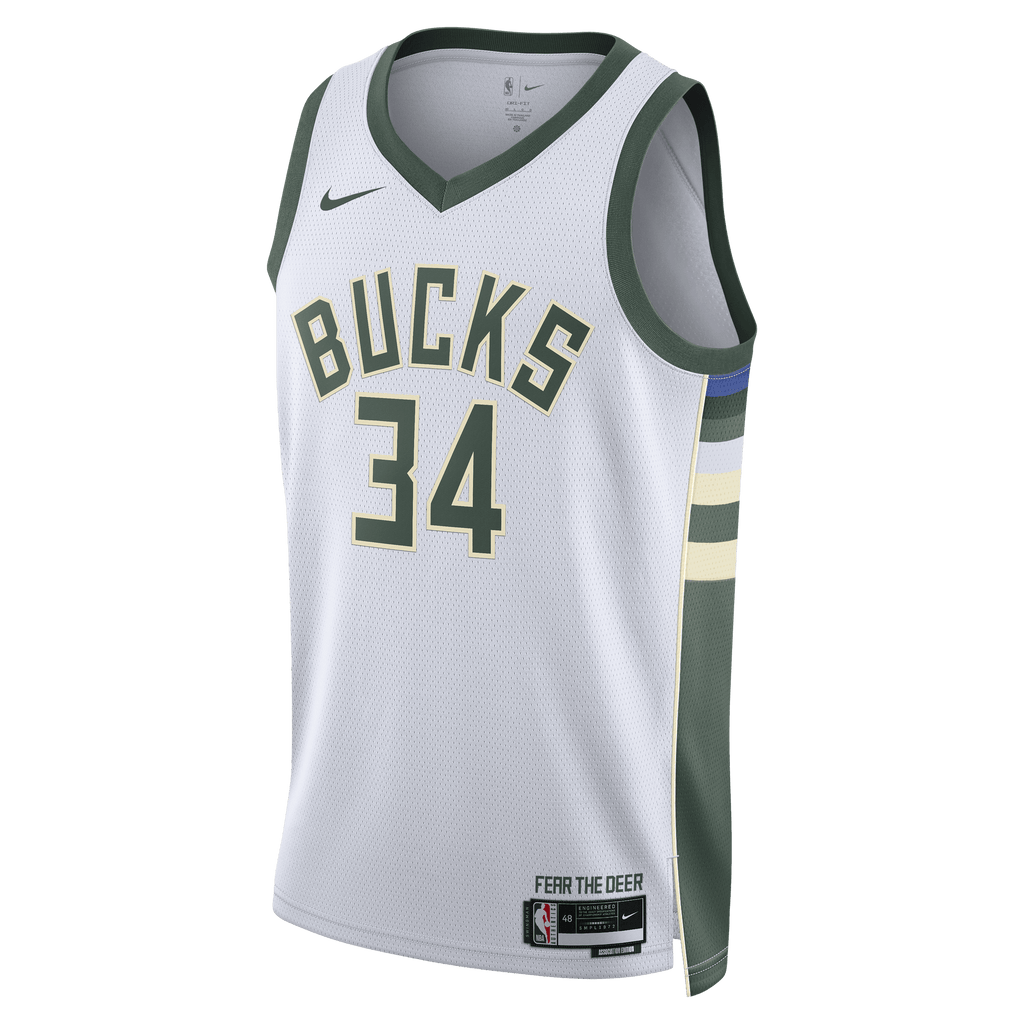 Nike Swingman Giannis Antetokounmpo Association Jersey 2022/23 (Milwaukee Bucks) DN2084-100