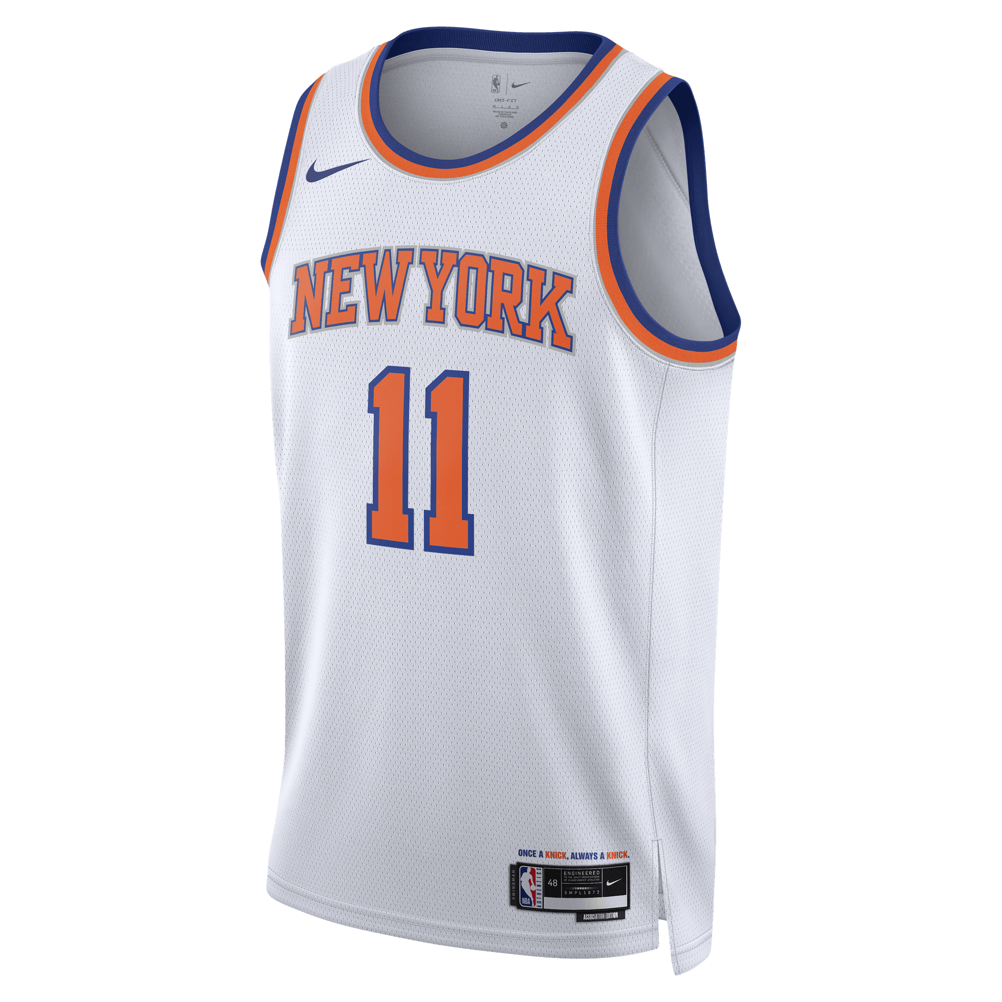 Nike Swingman Jalen Brunson New York Knicks Association Jersey