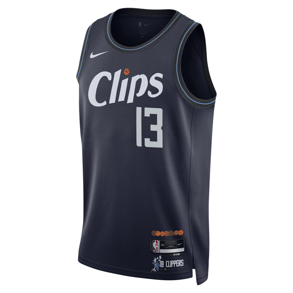 Nike 2023/24 NBA City Edition Swingman Jersey Paul George  - DX8505-419 (Los Angeles Clippers)