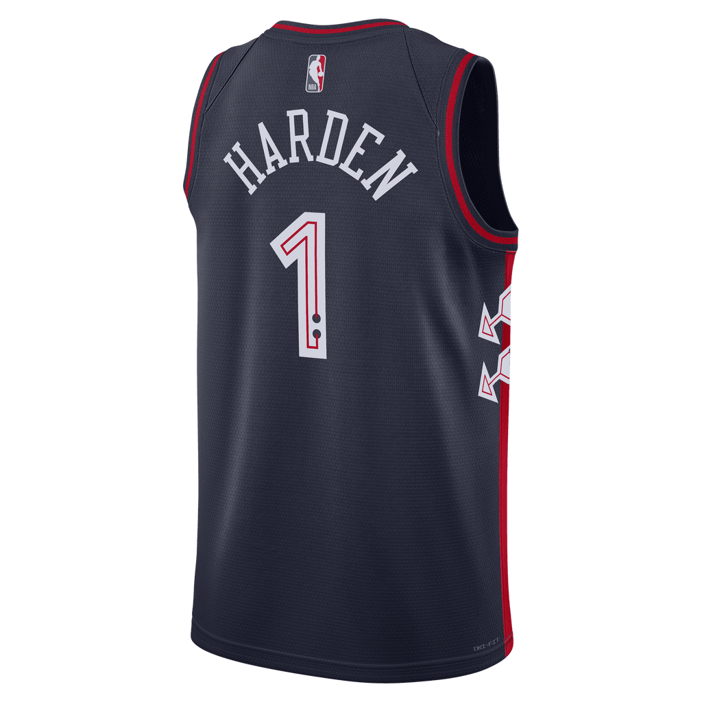 Nike 2023/24 NBA City Edition Swingman Jersey James Harden  - DX8515-419 (Philadelphia 76ers)