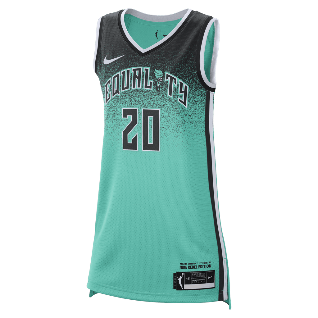 Womens Nike Victory Jersey Sabrina Ionescu New York Liberty FD0806-305