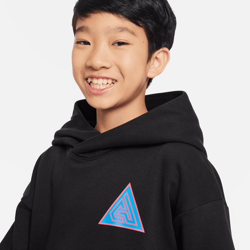 Youth Giannis Nike Hoodie FD3975 010 Hoops Heaven