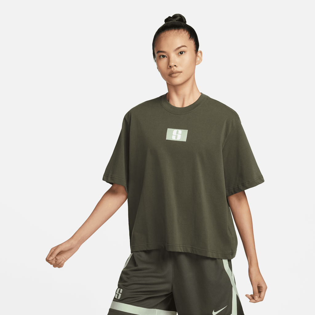Womens Nike Sabrina Boxy tee - FJ2701-325