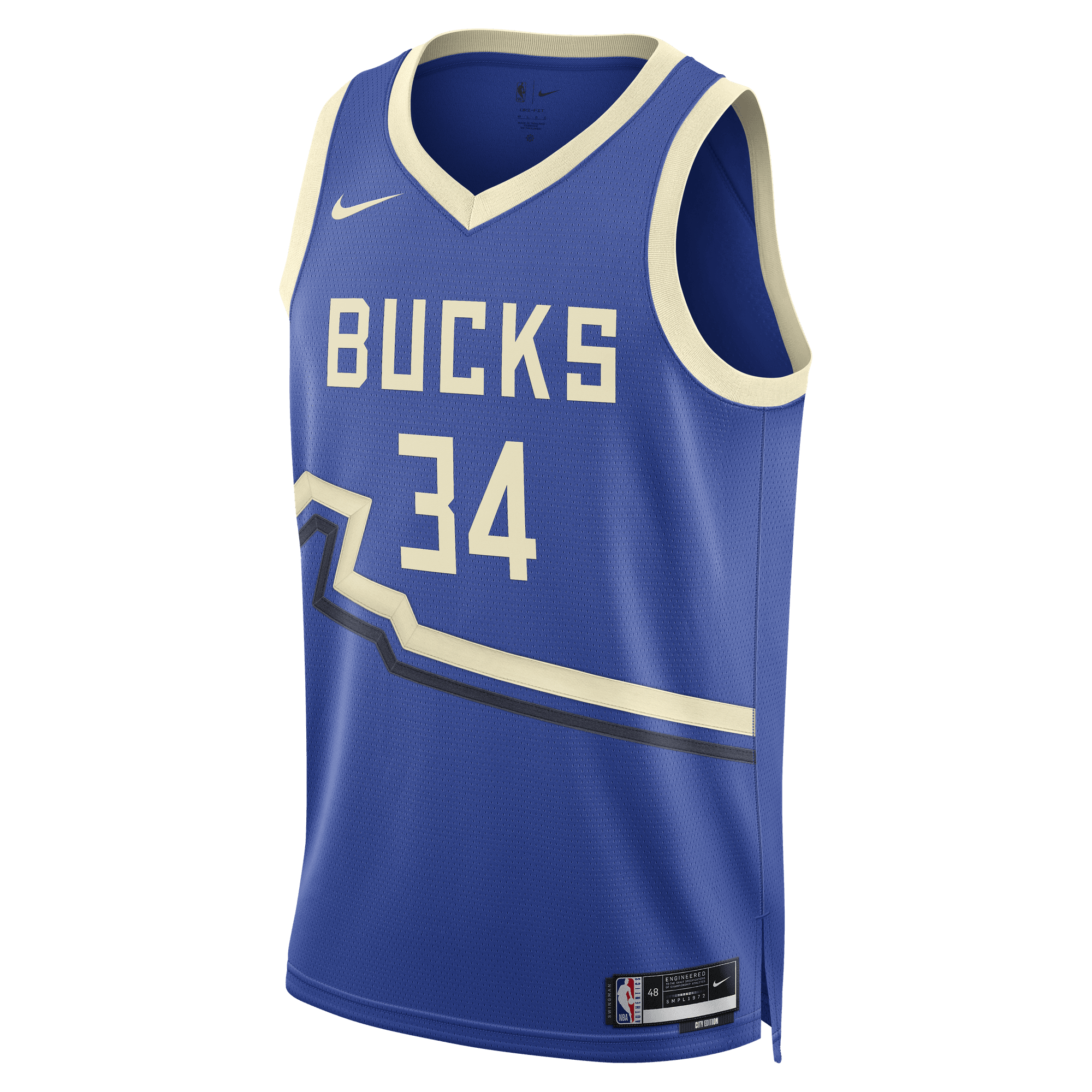 Cream City Giannis Antetokounmpo Jersey Harley Davidson Nike Bucks