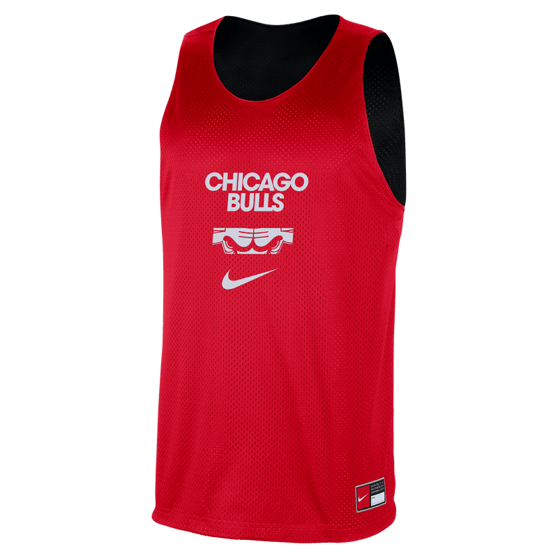 Nike NBA Courtside Reversible Mesh Practice Jersey - Chicago Bulls FZ7763-657