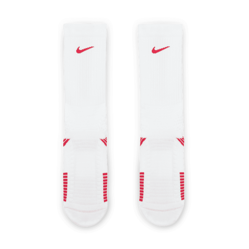 nike elite crew socks white red