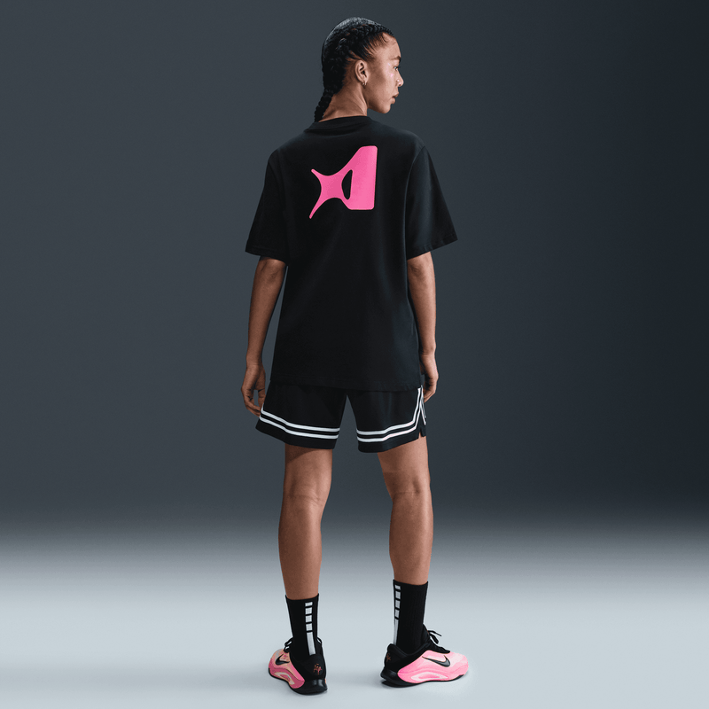 Womens Nike A'ja Signature SS Shirt HQ1696-010