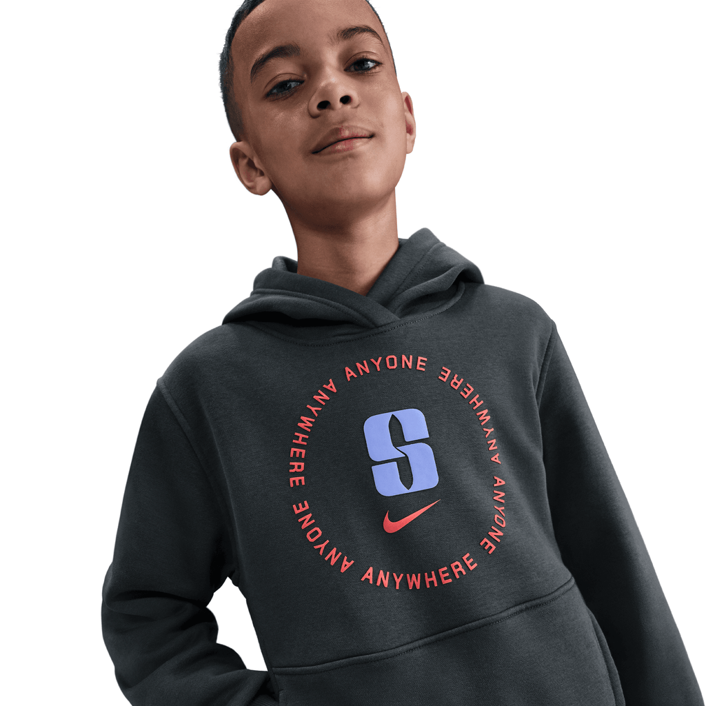 Youth Nike Sabrina Ionescu Club Fleece Hoodie HV0505-061