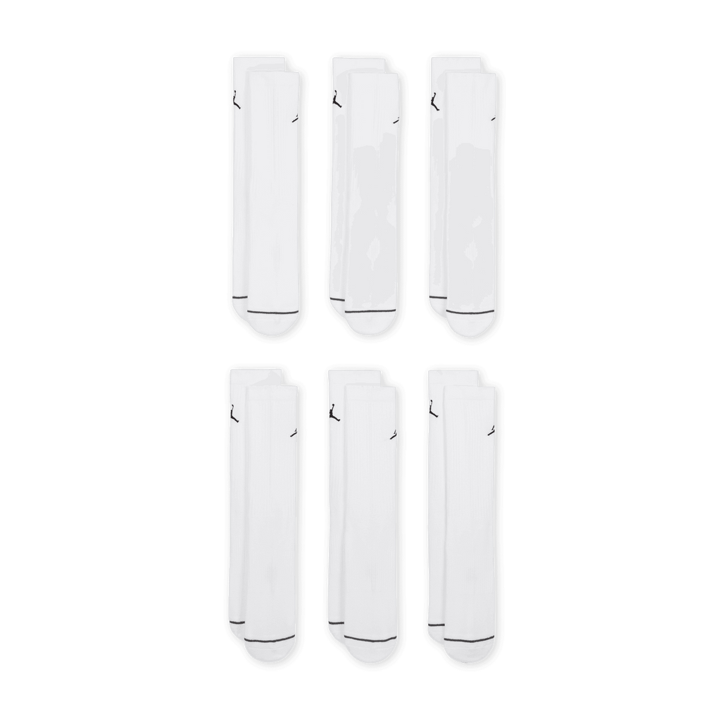 Jordan Everyday  Cushioned Crew Socks (6 pairs) - HV6228-100
