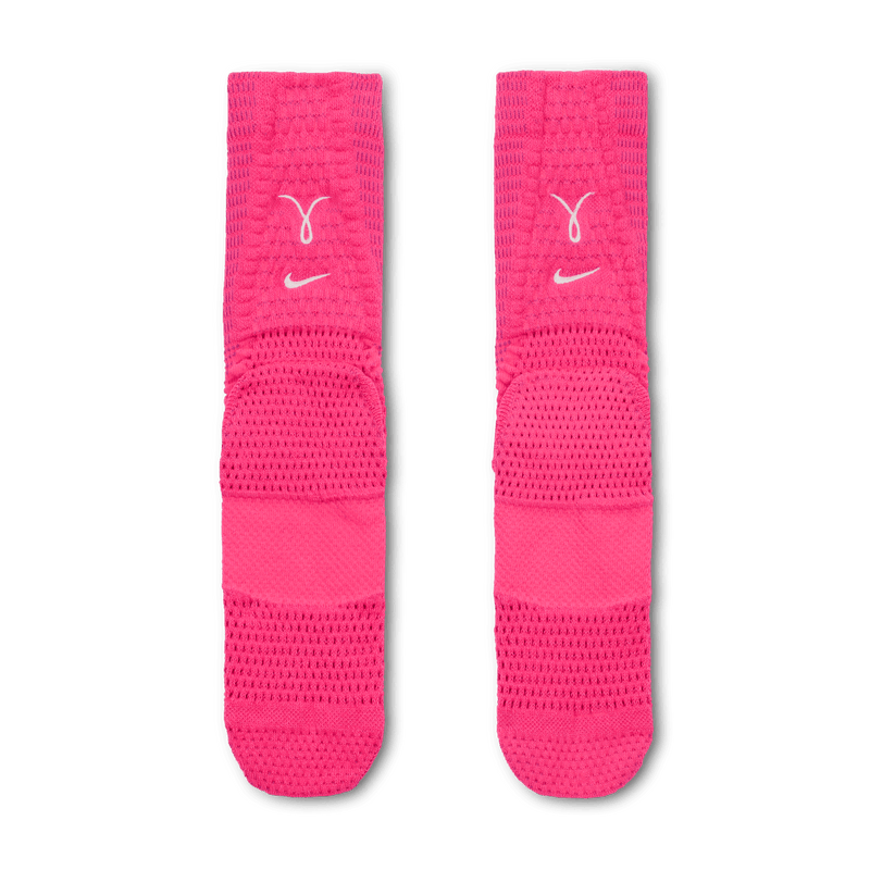 nike youth soccer shin socks pink