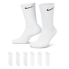 Nike Everyday Cushioned Crew Sock 6 Pack - SX7666-100