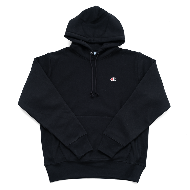 Champion Reverse Weave Hoodie Black – Hoops Heaven