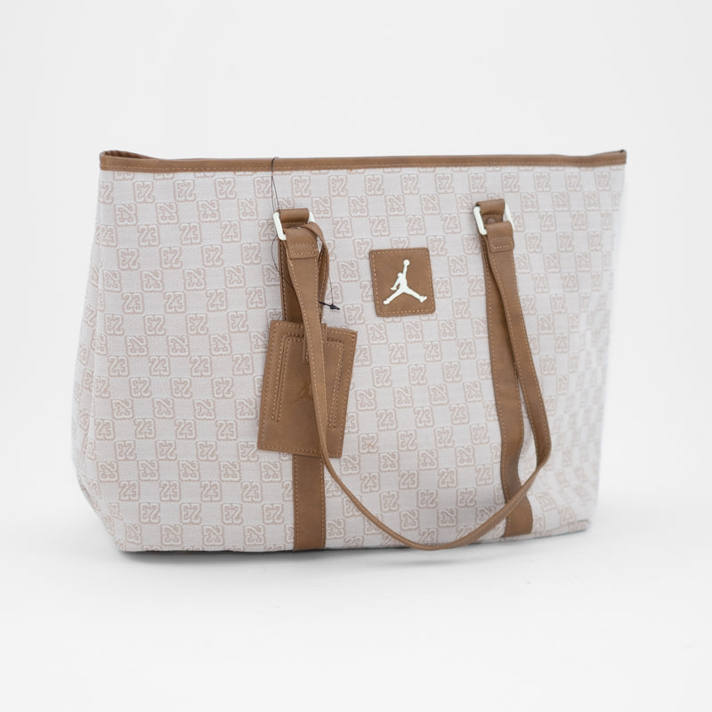 Jordan Monogram Tote Bag - Coconut Milk MA0896-W32