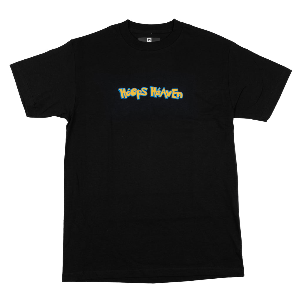 Hoops Heaven Tee - Black "Pokemon"