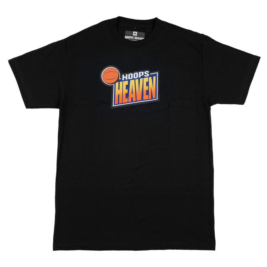Hoops Heaven Tee - Black "Inside Stuff"