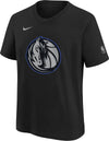 Youth Nike City Edition Essential Logo Tee - Dallas Mavericks