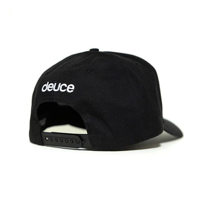 Deuce Peace Snapback Cap - Black
