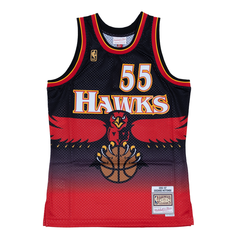 Dikembe Mutombo Hardwood Classic Swingman Jersey HWC (Atlanta Hawks 96/97) New Cut