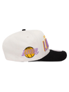 M&N Draft Day Pro Pinch Snapback - Los Angeles Lakers