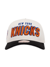M&N Draft Day Pro Pinch Snapback - New York Knicks