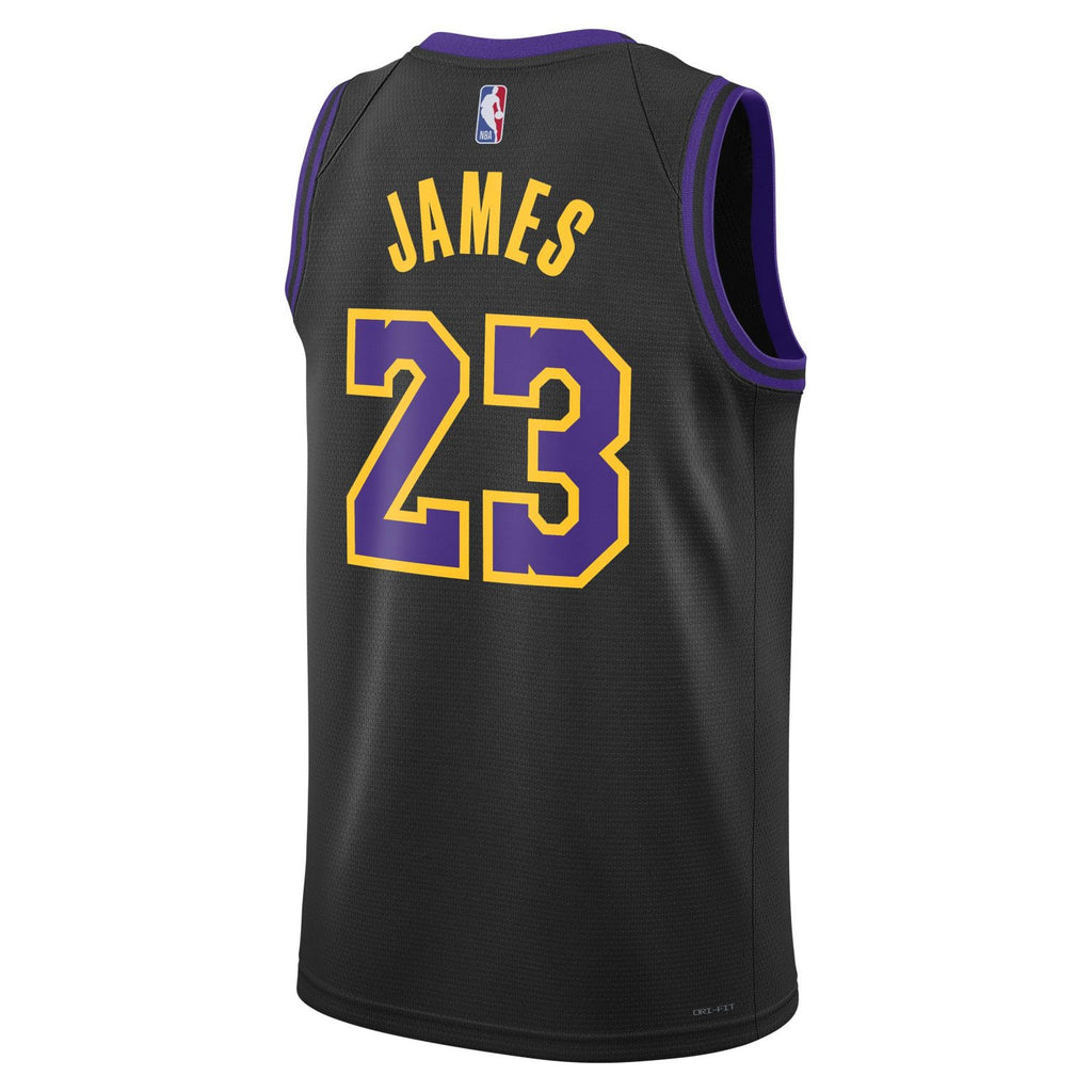 Nike 2023/24 NBA City Edition Swingman Jersey Lebron James - DX8506-012 (Los Angeles Lakers)