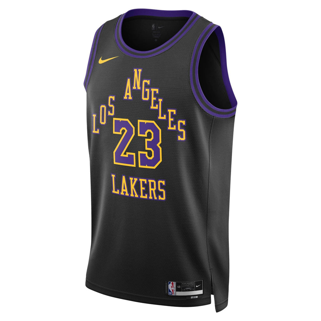 Nike 2023/24 NBA City Edition Swingman Jersey Lebron James - DX8506-012 (Los Angeles Lakers)