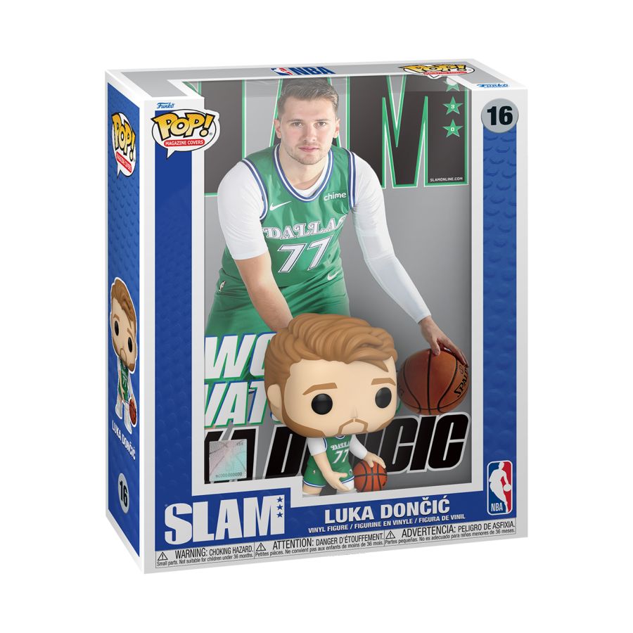 Pop Vinyl NBA Slam Covers - Luka Doncic #16