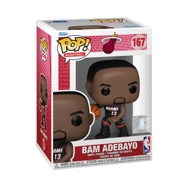 Pop Vinyl NBA Bam Adebayo (Black Uni) #167