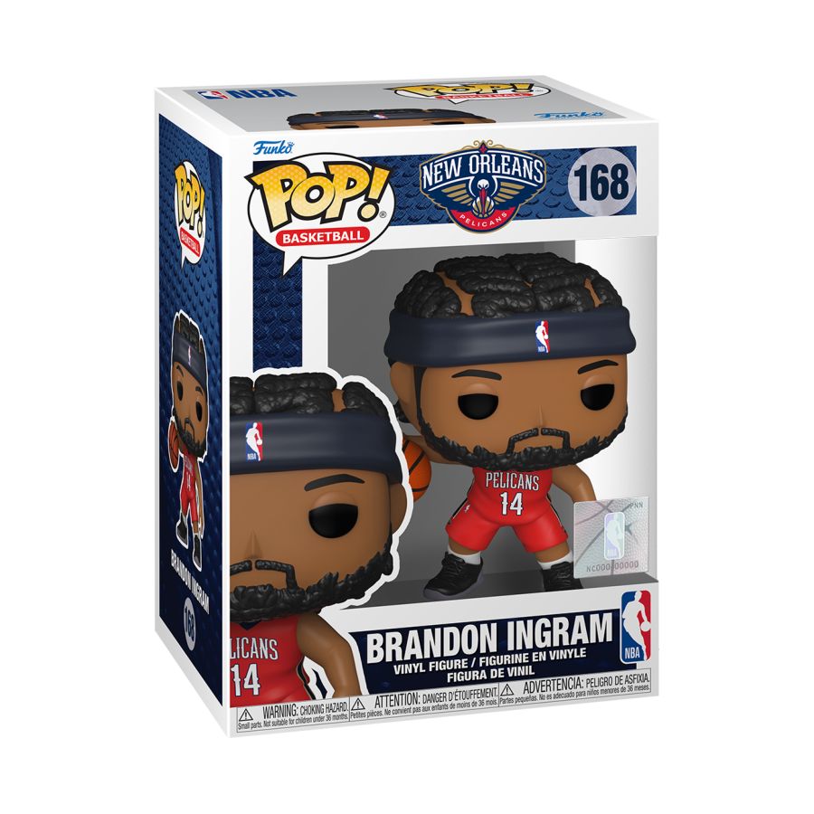 Pop Vinyl NBA Brandon Ingram New Orleans Pelicans (Red Uni) #168