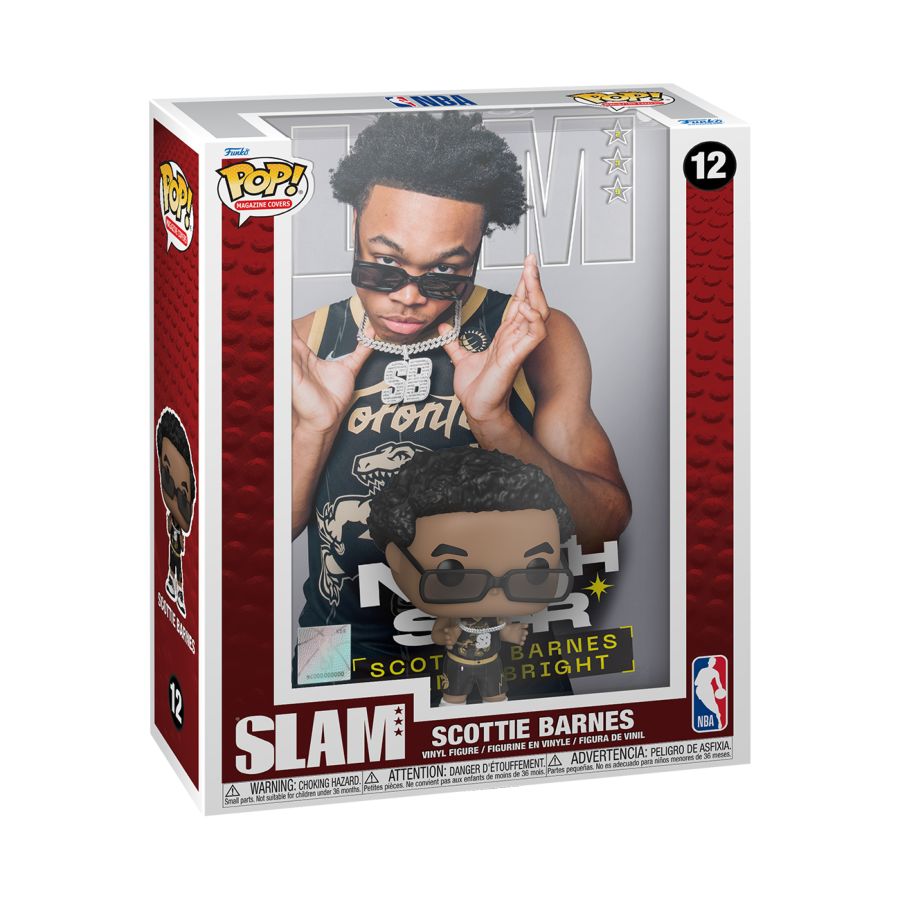 Pop Vinyl NBA Slam Covers - Scottie Barnes #12