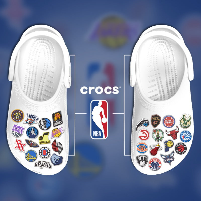 Crocs Jibbitz Charm - NBA Team Logos