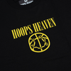 Hoops Heaven Tee - Black "Nirvana"