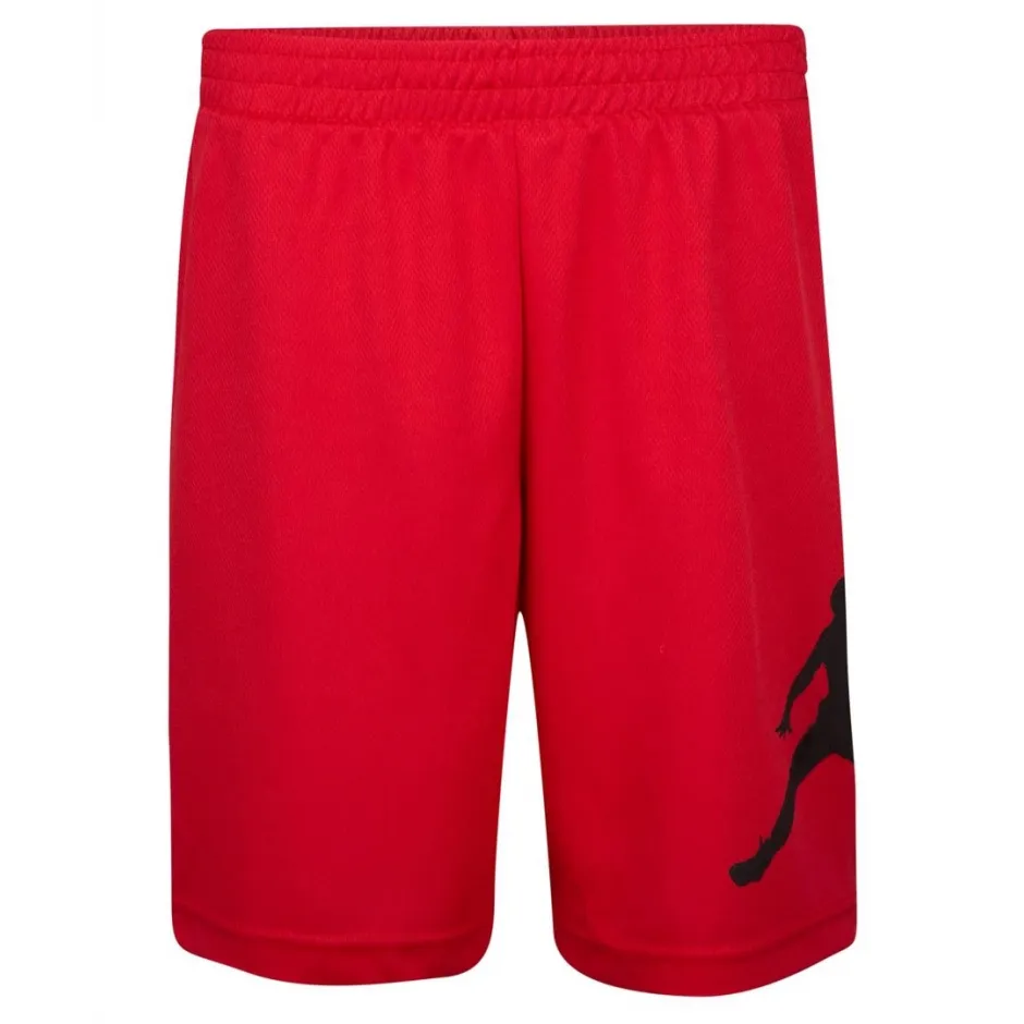 Youth Jumpman Wrap Mesh Shorts - 957371-R78 (Gym Red)