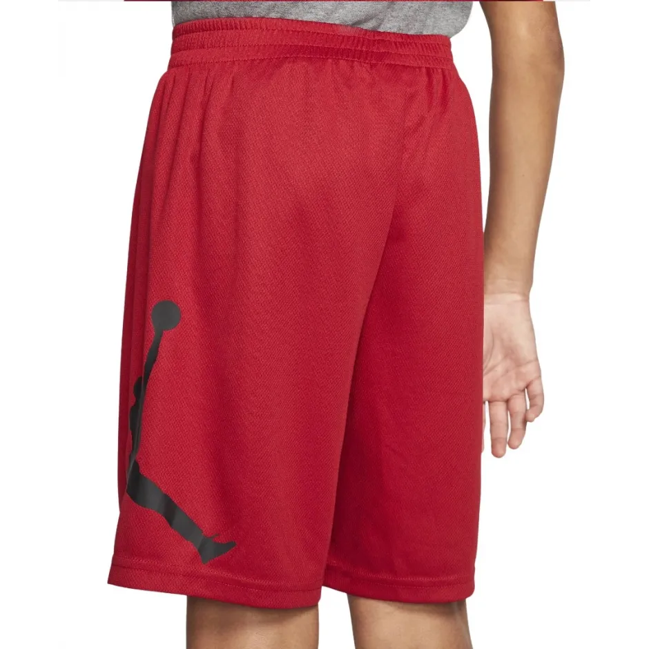 Youth Jumpman Wrap Mesh Shorts - 957371-R78 (Gym Red)