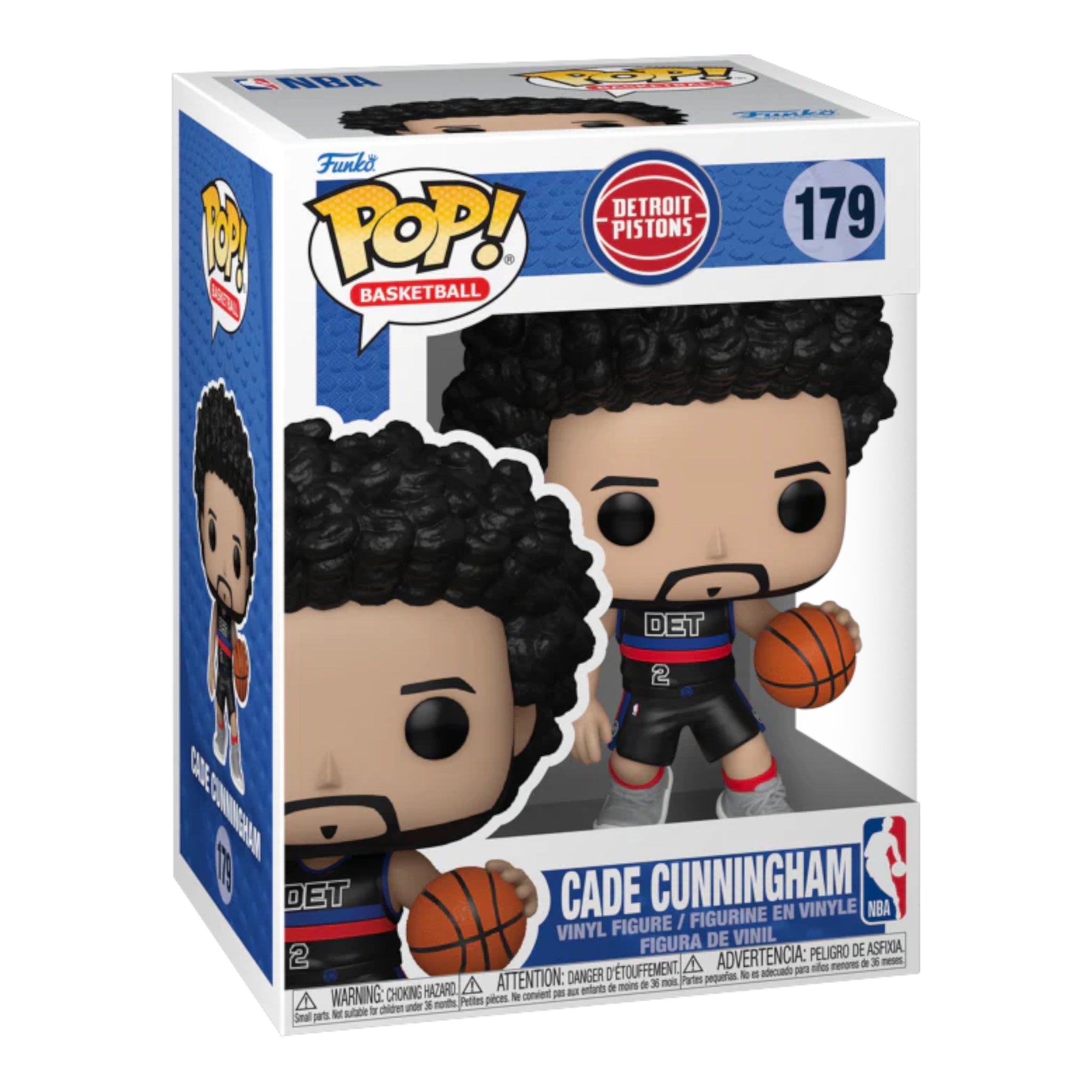 Pop Vinyl NBA Cade Cunningham Detroit Pistons (Black Uni) #179