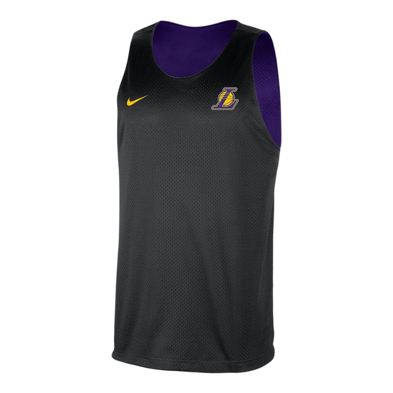 Nike NBA Courtside Reversible Mesh Practice Jersey - Los Angeles Lakers FZ7503-504