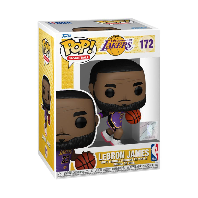 Pop Vinyl NBA LeBron James (Purple Uni) #172