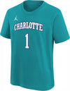 Youth Jordan Charlotte Hornets HWC N&N T-Shirt - LaMelo Ball