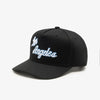 M&N Hardwood Classics Wordmark MVP Snapback (Los Angeles Lakers)