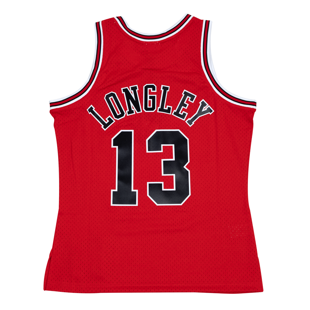 Luc Longley Hardwood Classic Swingman Jersey HWC (Chicago Bulls 97/98) New Cut