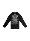 M&N Carmelo Anthony State of Mind LS Tee (Faded Black)