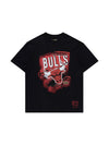 M&N Abstract Graphic Tee - Chicago Bulls