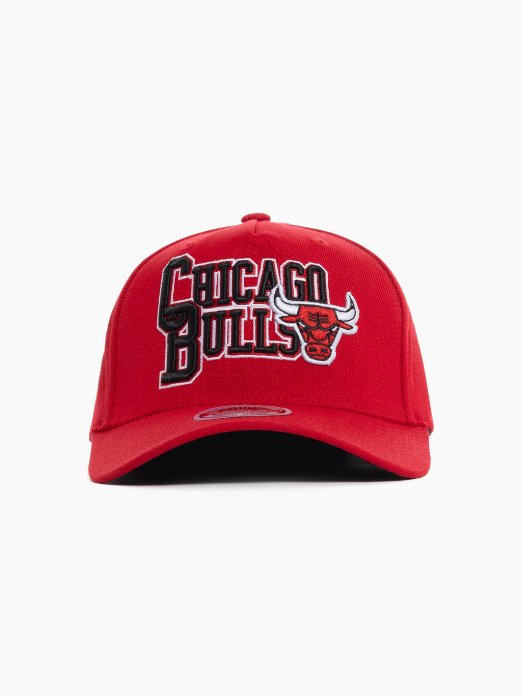 M&N Interlock CR Snapback - Chicago Bulls