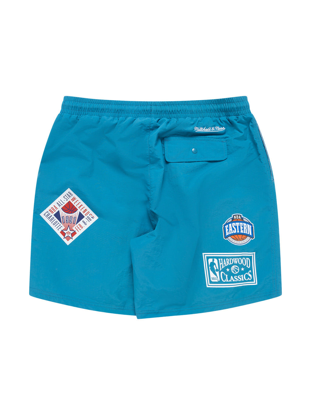 M&N Where You At Shorts - (Charlotte Hornets)