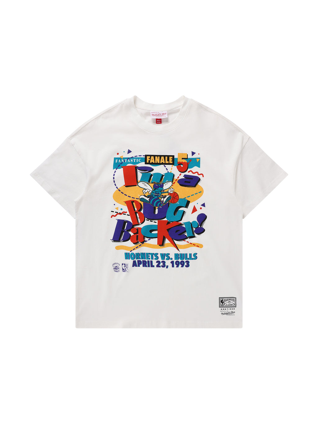 M&N Fan Fanale 5 Tee - Charlotte Hornets