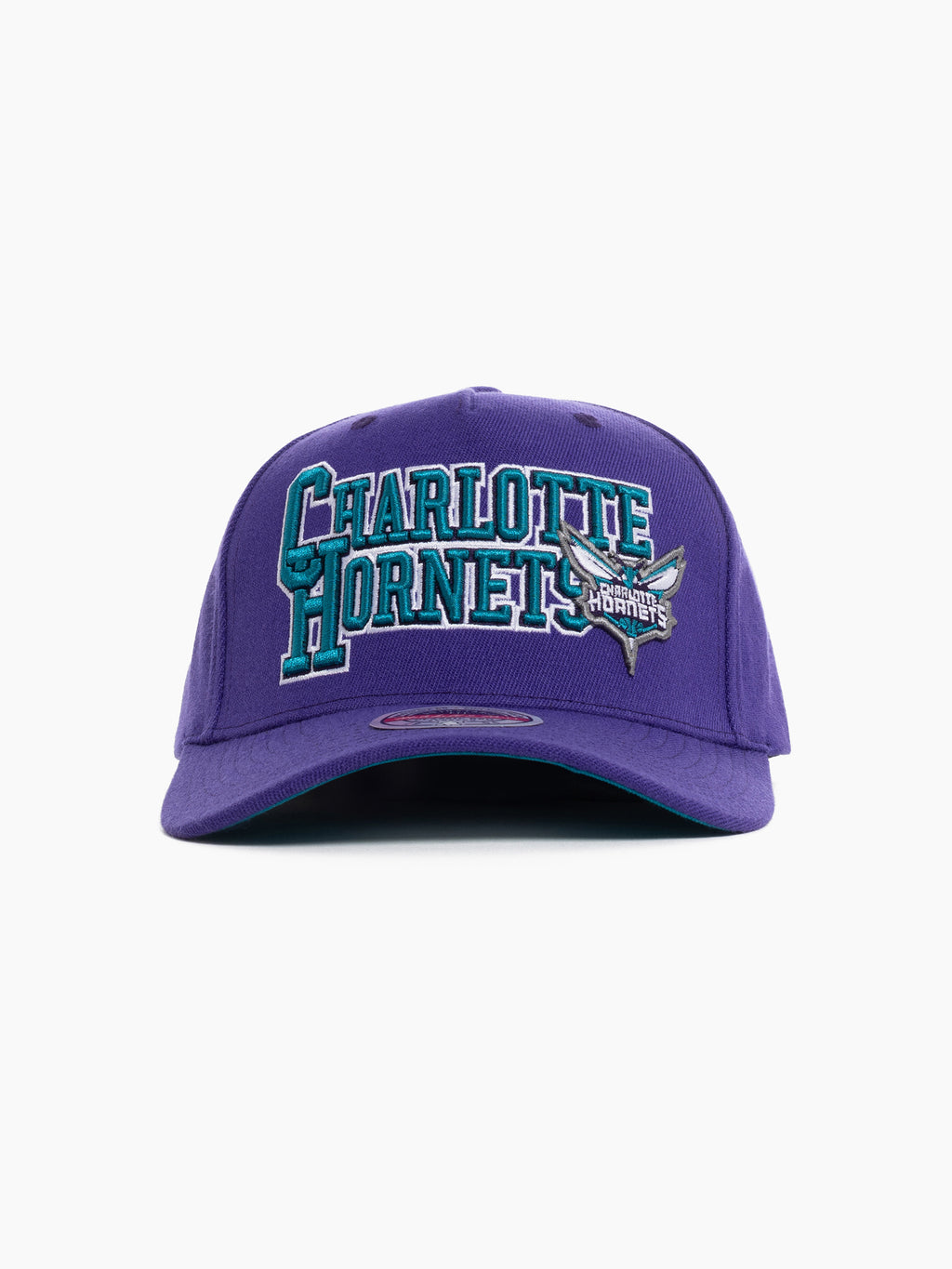 M&N Interlock CR Snapback - Charlotte Hornets