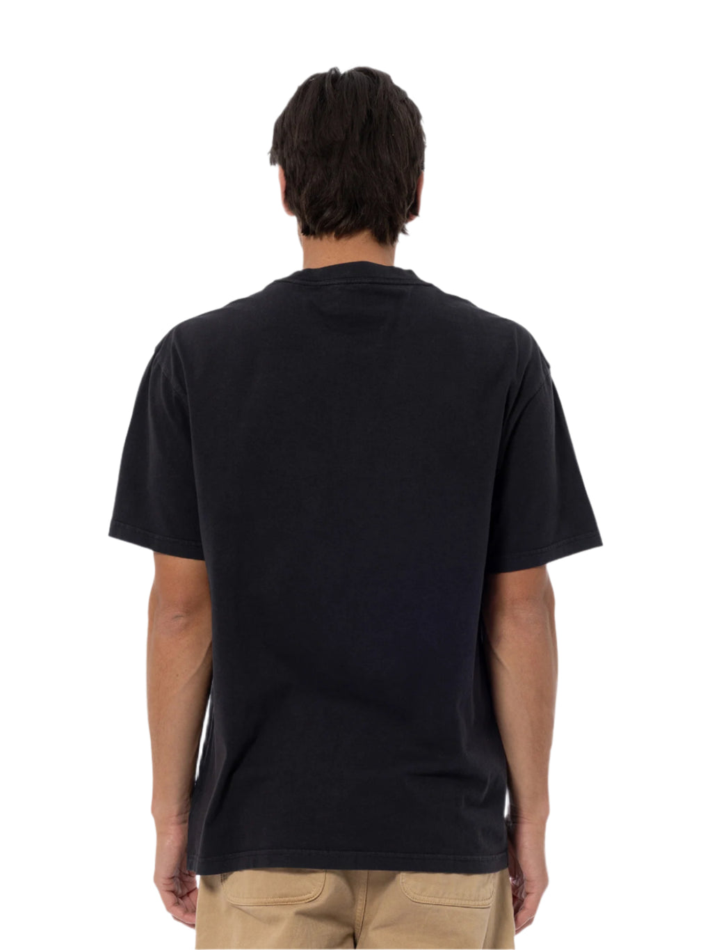 M&N On Fire Tee - Charlotte Hornets (Overdyed Black)
